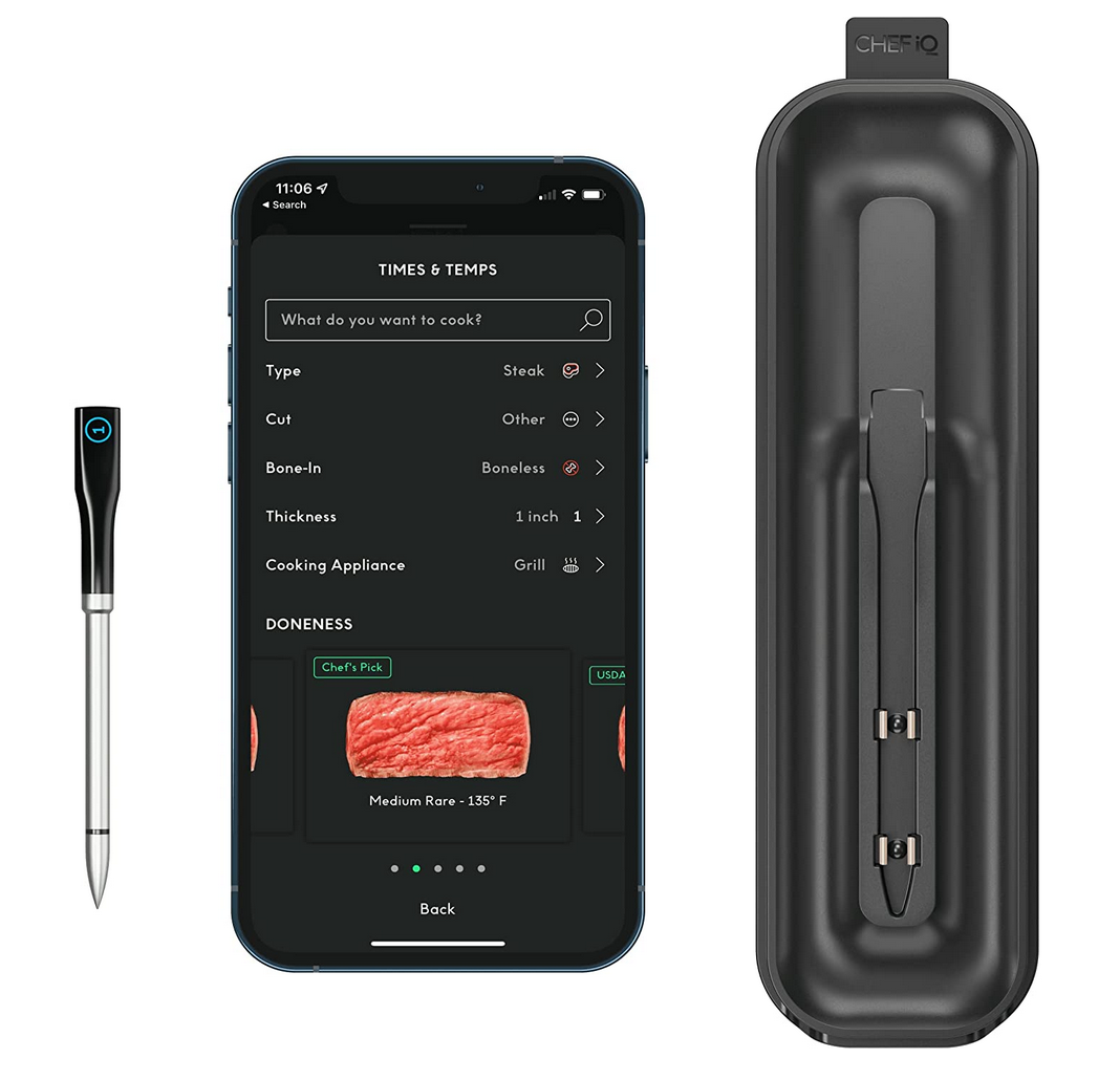 Chef iQ Smart Thermometer Review! in 2023  Digital cooking thermometer, Smart  thermometer, Cooking thermometer