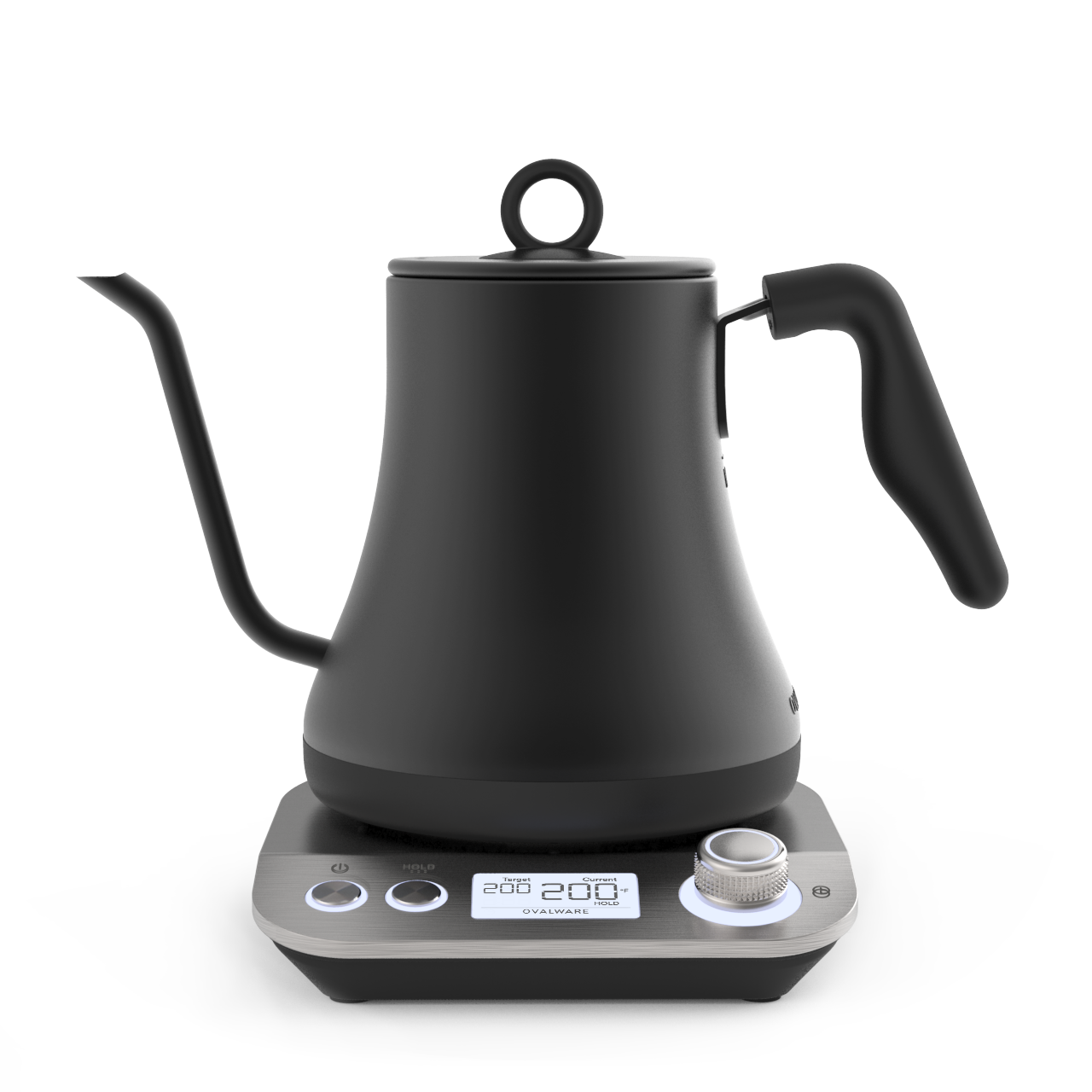  Electric Kettle, Gooseneck Kettle with 6 Various Temperature  Control, 304 Stainless Steel Inner, Pour Over Coffee Kettle, 1000W, 1  Liter, Grey: Home & Kitchen