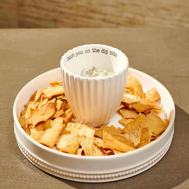 Holiday Reversible Dessert Pedestal And Dip Tray