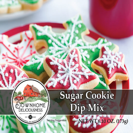 Downhome Deliciousness Christmas Sugar Cookie Dip Mix