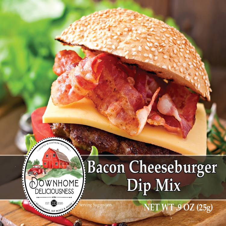 Downhome Deliciousness Bacon Cheeseburger Dip Mix