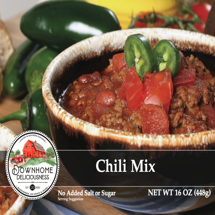 Downhome Deliciousness Chili Mix With Beans