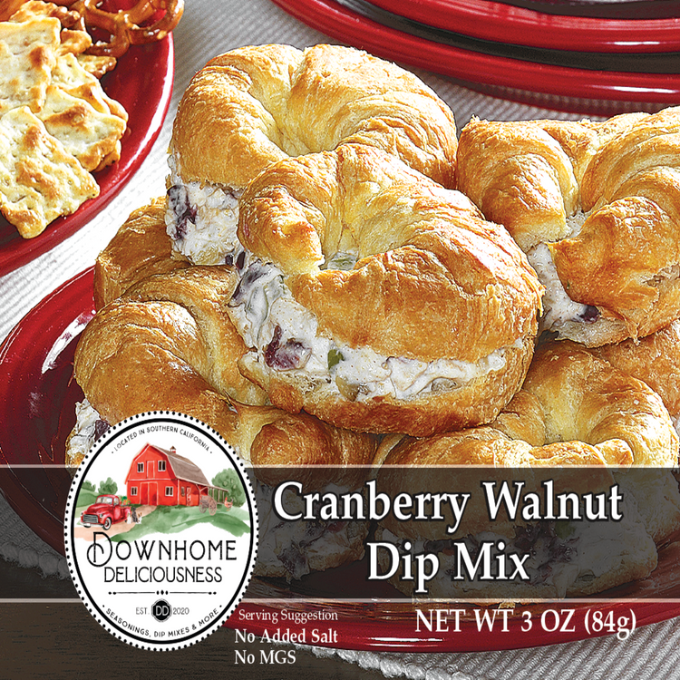 Downhome Deliciousness Cranberry Walnut Dip Mix