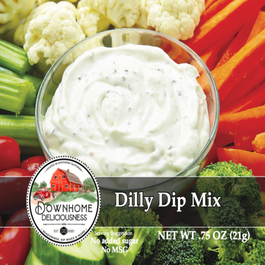 Downhome Deliciousness Dill Dip Mix