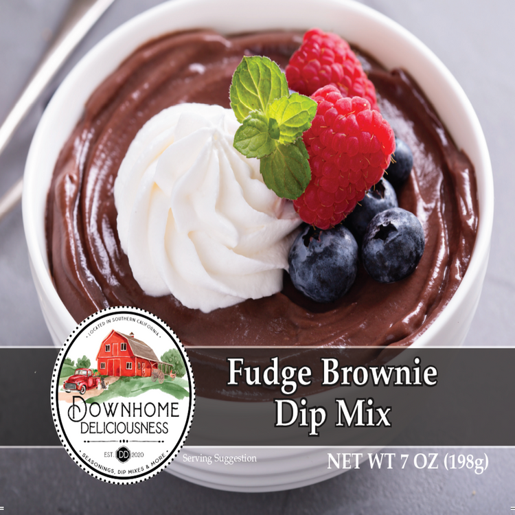 Downhome Deliciousness Fudge Brownie Dip Mix